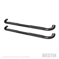 Westin 2019 Chevrolet Silverado/Sierra 1500 Crew Cab Platinum 4 Oval Nerf Step Bars - Black - Mammoth Racing -