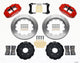 Wilwood Narrow Superlite 6R Front Hat Kit 14.00in Red Backdraft Cobra (bmw E36 Based) - Mammoth Racing -