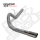 Diamond Eye KIT 4in DPF-BACK SGL AL: 11-12 CHEVY 6.6L 2500/350 - Mammoth Racing -