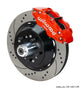 Wilwood Narrow Superlite 6R Red Front Big Brake Kit Ford 14in Drilled/Slotted Rotor - My Store