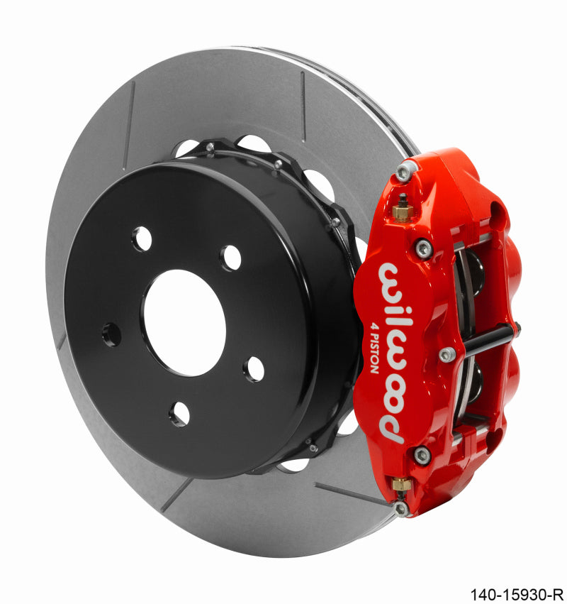 Wilwood Superlite 4R Rear Brake Kit 14.00 Red 2018-Up Jeep JL w/Lines - My Store