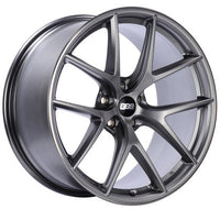 BBS CI-R 20x11.5 5x120 ET52 Platinum Satin Rim Protector Wheel -82mm PFS/Clip Required - Mammoth Racing -