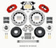 Wilwood Narrow Superlite 6R Front Hub Kit 14.00in Drill Red 82-92 Camaro//Firebird - My Store