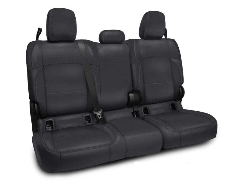 PRP  2020+ Jeep Gladiator JT Rear Bench Cover with Cloth Interior - All Black - Mammoth Racing -
