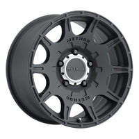 Method Mr308 Roost 17x8.5 0mm Offset 5x5 71.5mm CB Matte Black Wheel - Mammoth Racing -