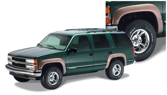 Bushwacker 97-99 Chevy Tahoe OE Style Flares 4pc 4-Door Only - Black - Mammoth Racing -