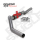 Diamond Eye KIT 5in CB MFLR RPLCMENT PIPE SGL AL: 2006-2007.5 CHEVY 6.6L 2500/3500 - Mammoth Racing -