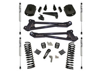 Superlift 14-18 Dodge Ram 2500 4WD 4in Lift Kit Replacement Radius Arms w/ Bilstein Shocks - Mammoth Racing -