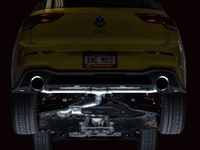 AWE 2022 VW GTI MK8 Touring Edition Exhaust - Chrome Silver Tips - My Store