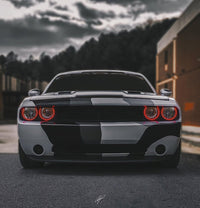 Oracle 08-14 Dodge Challenger Dynamic Surface Mount Headlight Halo Kit - ColorSHIFT - Dynamic - Mammoth Racing -