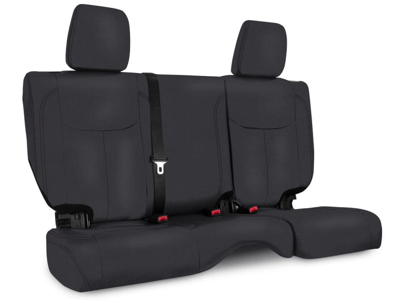 PRP 13-18 Jeep Wrangler JK Rear Seat Cover/2 door - All Black - Mammoth Racing -