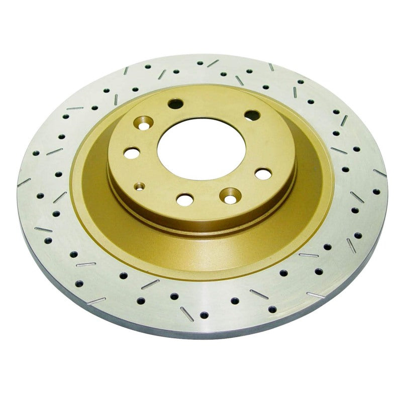 DBA 05+ Mazda MazdaSpeed6 / 05+ MX6 Rear Drilled & Slotted 4000 Series Rotor - Mammoth Racing -