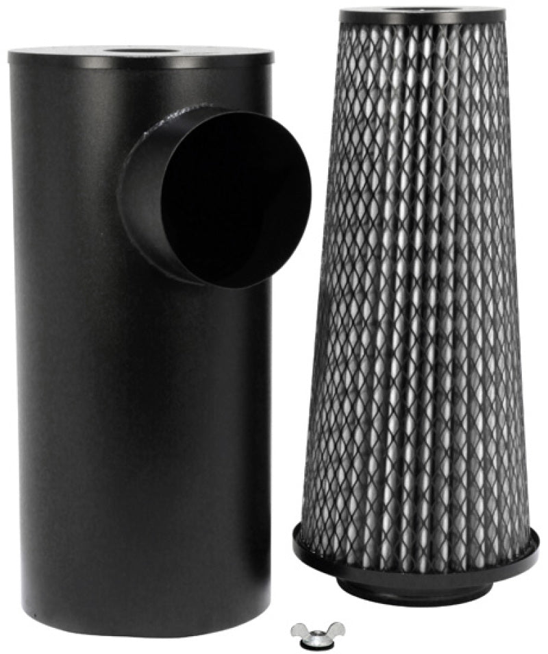 K&N Replacement Canister w/ Air Filter 9-3/4in D 24in H Reverse Flow - HDT - Mammoth Racing -