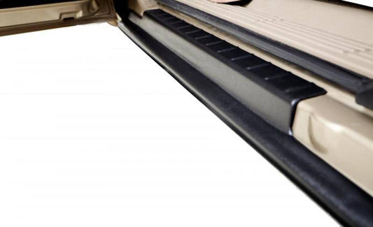 Bushwacker 99-06 Chevy Silverado 1500 Ext. Cab Trail Armor Rocker Panel and Sill Plate Cover - Black - Mammoth Racing -
