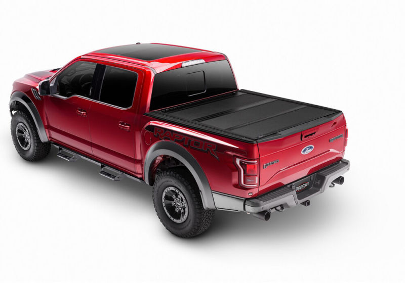 UnderCover 04-14 Ford F-150 5.5ft Armor Flex Bed Cover - Black Textured - Mammoth Racing -