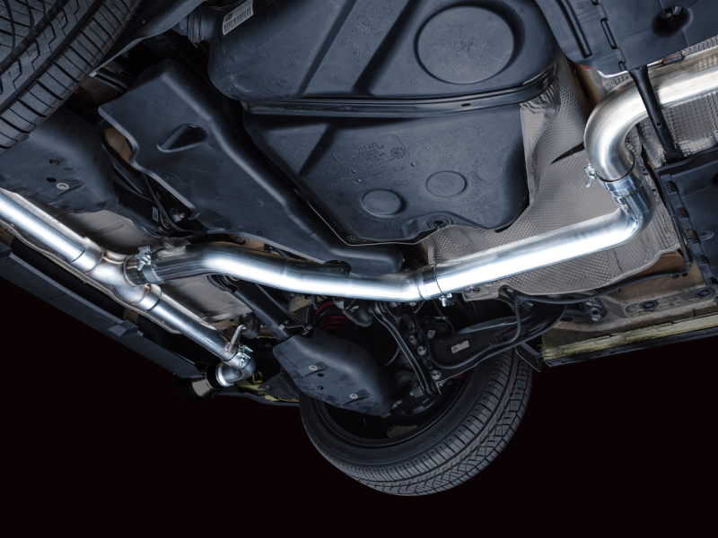 AWE 2022 VW GTI MK8  Track Edition Exhaust - Diamond Black Tips - Mammoth Racing -