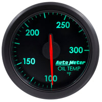 Autometer Airdrive 2-1/6in Oil Temp Gauge 100-300 Degrees F - Black - My Store