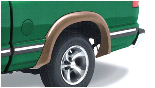 Bushwacker 94-03 Chevy S10 Extend-A-Fender Style Flares 2pc 73.1/89.0in Bed - Black - Mammoth Racing -