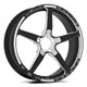 Weld Alumastar 1-Piece 18x6 / 5x4.75 BP / 2.7in. BS Black Wheel - Mammoth Racing -
