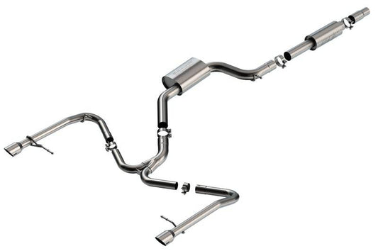 Borla 19-21 VW GLI 2.0L S-Type 3.5in x 5.5in Tip Cat-Back Exhaust - Mammoth Racing -