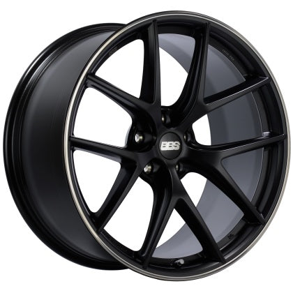 BBS CI-R 20x11.5 5x120 ET52 Satin Black Rim Protector Wheel -82mm PFS/Clip Required - Mammoth Racing -