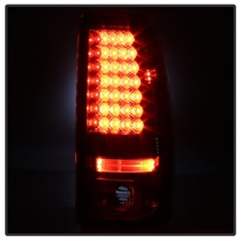 Spyder Chevy Silverado 1500/2500 03-06 (Does Not Fit Stepside)LED Tail Lights Chrm ALT-YD-CS03-LED-C - Mammoth Racing -