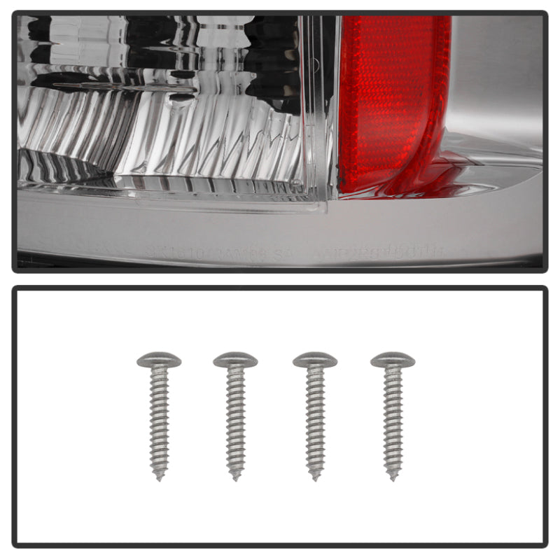 Spyder Dodge Ram 02-06 1500/Ram 2500/3500 03-06 LED Tail Light Chrome ALT-YD-DRAM02-LED-C - Mammoth Racing -