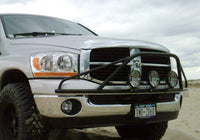 N-Fab Pre-Runner Light Bar 02-08 Dodge Ram 2500/3500 02-03 1500 - Gloss Black - Mammoth Racing -