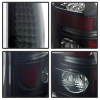 Spyder Chevy Silverado 1500 99-02 (Not Fit Stepside) LED Tail Lights Blk Smke ALT-YD-CS99-LED-BSM - Mammoth Racing -