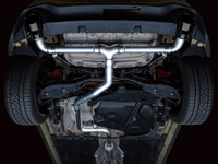 AWE 2022 VW GTI MK8  Track Edition Exhaust - Diamond Black Tips - Mammoth Racing -