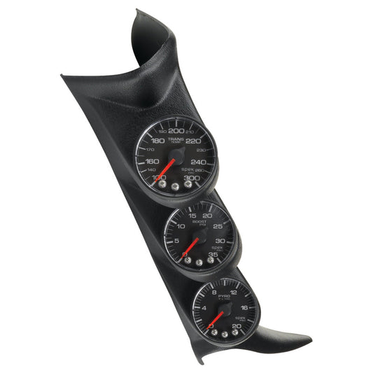 Autometer Diesel Gauge Kit A-Pillar w/ Spkr 01-07 GM Boost/EGT/Trans 60psi/2000 deg F/250 deg F - My Store