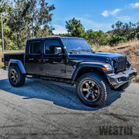 Westin 2020 Jeep Gladiator R5 Nerf Step Bars - Black - Mammoth Racing -