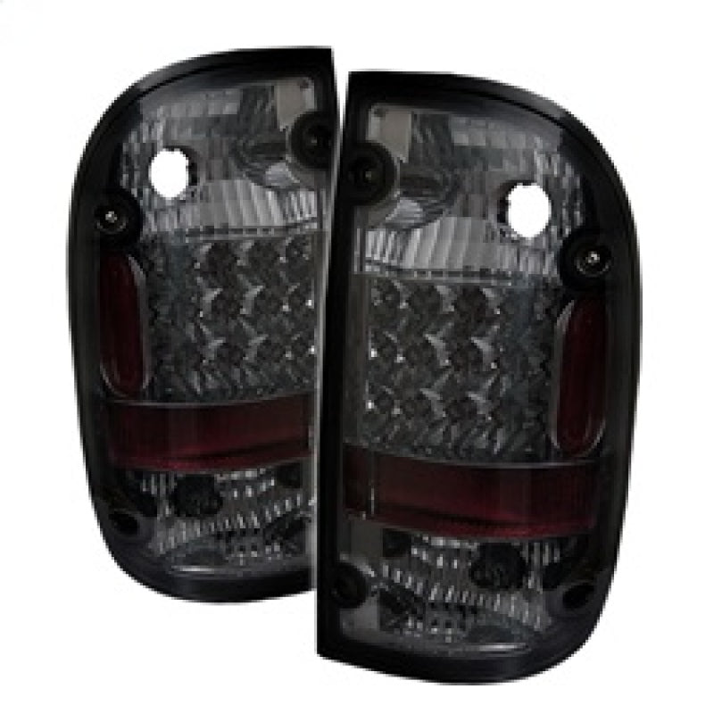 Spyder Toyota Tacoma 95-00 LED Tail Lights Smoke ALT-YD-TT95-LED-SM - Mammoth Racing -