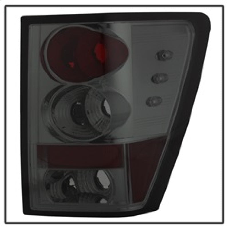 Spyder Jeep Grand Cherokee 05-06 Euro Style Tail Lights Smoke ALT-YD-JGC05-SM - Mammoth Racing -