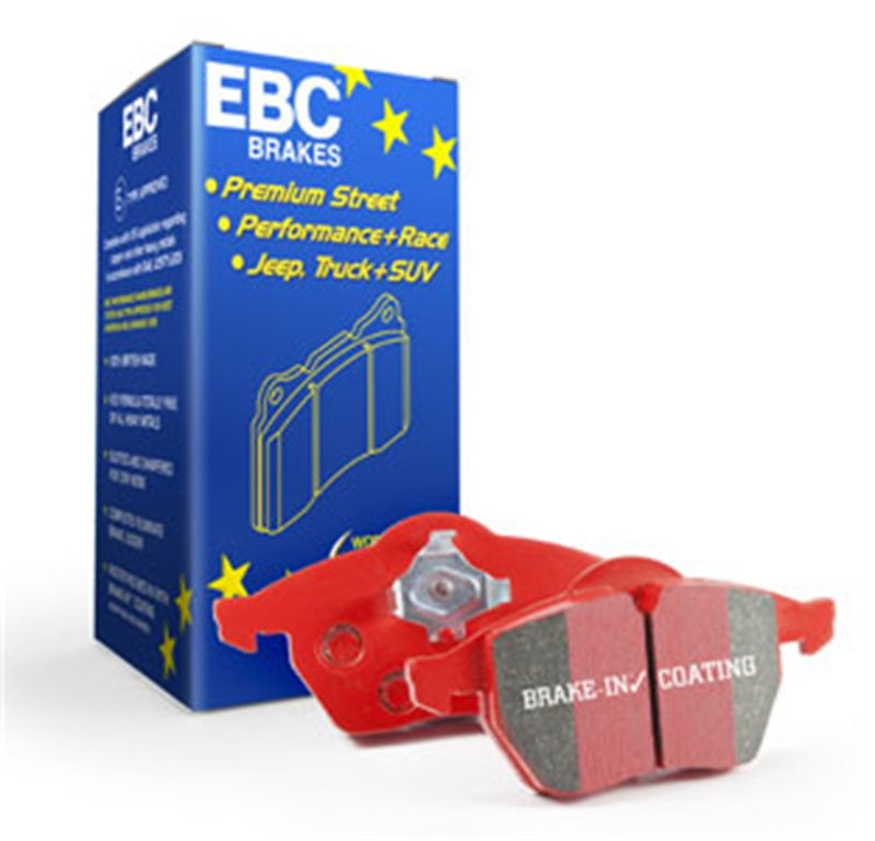 EBC 13+ Jaguar F-Type (Cast Iron Rotors Only) 3.0 Supercharged (340) Redstuff Rear Brake Pads - My Store