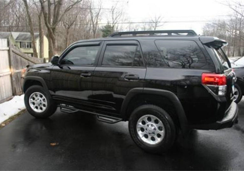 N-Fab Nerf Step 14-18 Toyota 4Runner SUV 4 Door Gas - Gloss Black - W2W - 3in - Mammoth Racing -