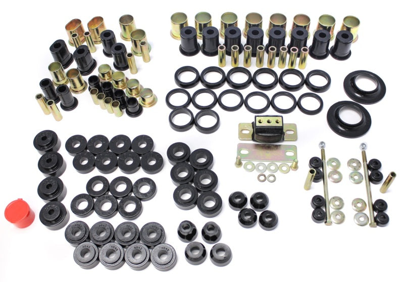 Energy Suspension 66-72 Chevelle Black Hyper-flex Master Bushing Set - Mammoth Racing -