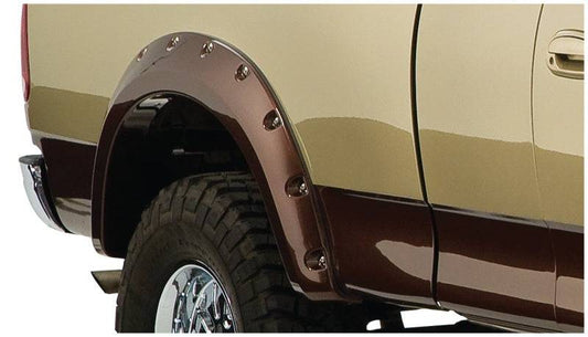 Bushwacker 97-03 Ford F-150 Styleside Cutout Style Flares 2pc 96.0/78.0in Bed - Black - Mammoth Racing -