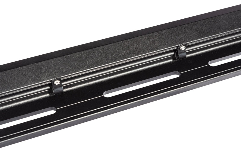 KC HiLiTES Jeep JK 50in. Overhead Xross Bar Light Mount (Bar Only/Req. Mount Brackets) - Black - Mammoth Racing -