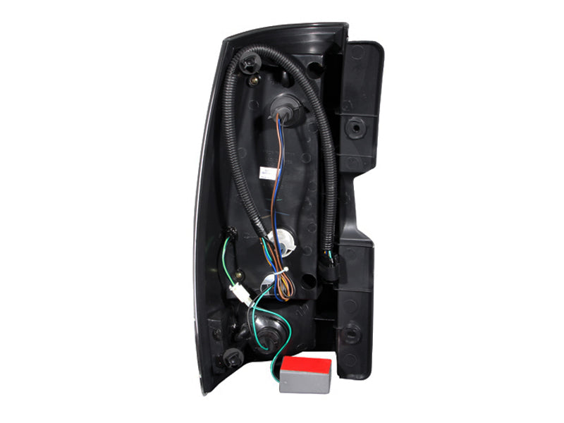ANZO 2007-2013 Chevrolet Suburban LED Taillights Black - Mammoth Racing -