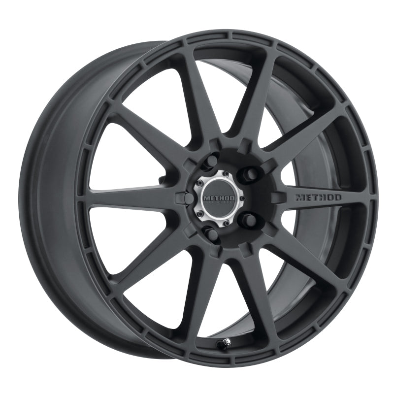 Method Mr501 Rally 17x8 +42mm Offset 5x4.5 67.1mm CB Matte Black Wheel - Mammoth Racing -