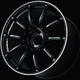 Advan RZII 17x7.5 +38 4-100 Racing Gloss Black Wheel - My Store