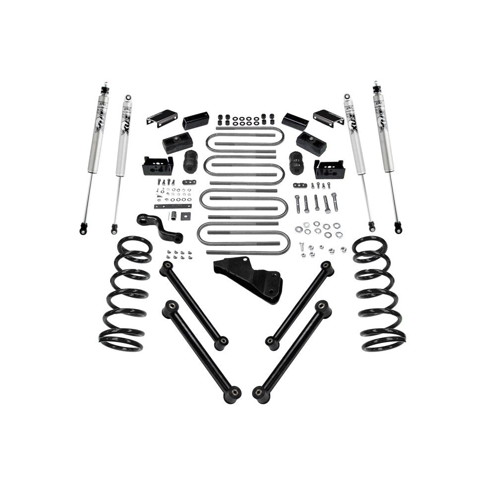 Superlift 03-05 Ram 2500 And 3500 4WD Diesel 6in Lift Kit w/ Fox 2.0 Shocks - Mammoth Racing -
