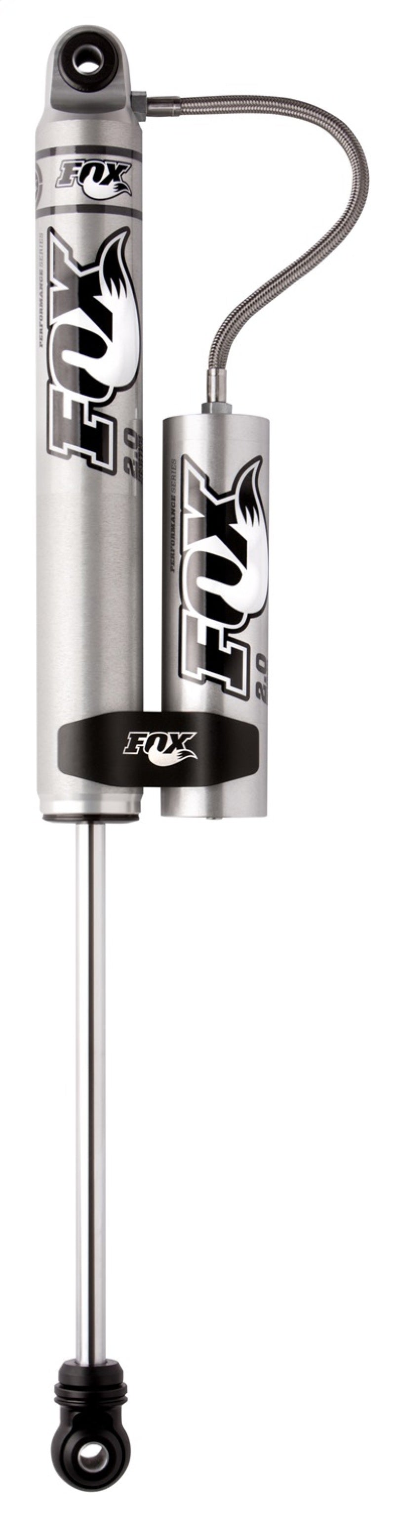 Fox 99+ Chevy HD 2.0 Performance Series 12.1in. Smooth Body Remote Res. Rear Shock / 4-6in. Lift - My Store
