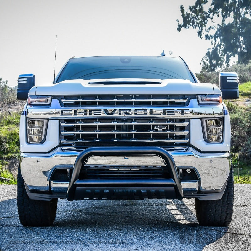 Westin 2020 Chevy Silverado 2500/3500 E-Series Bull Bar - Black - Mammoth Racing -