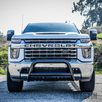 Westin 2020 Chevy Silverado 2500/3500 E-Series Bull Bar - Black - Mammoth Racing -