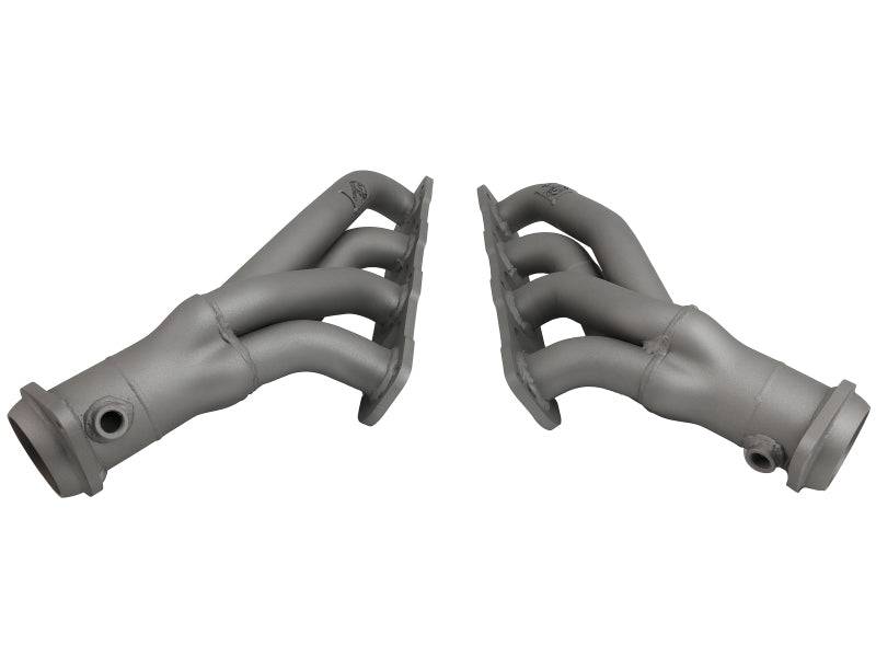 aFe Twisted Steel 304SS Short Header 15-22  Dodge Challenger SC V8-6.2L / 6.4L HEMI Titanium Coating - My Store