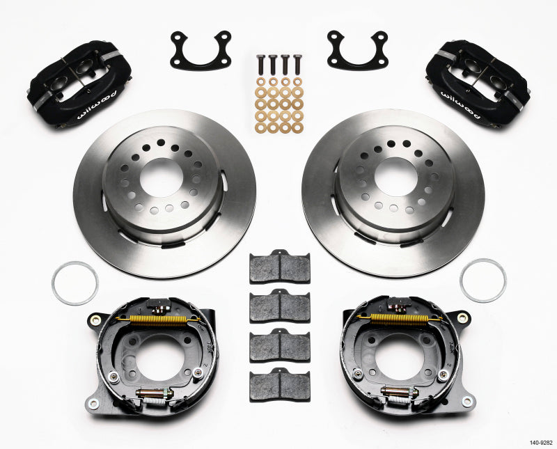 Wilwood Forged Dynalite P/S Park Brake Kit Small Ford 2.50in Offset - My Store