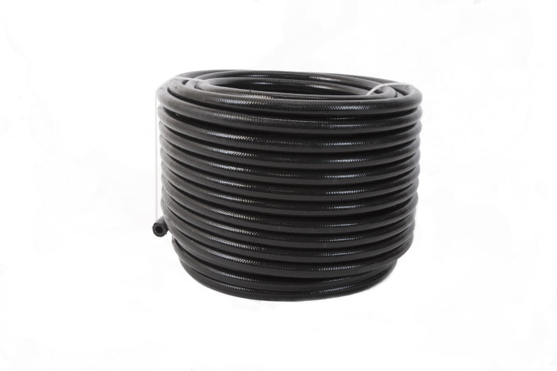 Aeromotive PTFE SS Braided Fuel Hose - Black Jacketed - AN-06 x 12ft - My Store