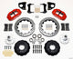 Wilwood Narrow Superlite 6R Front Hub Kit 12.88in Drilled Red 62-72 CDP B & E Body-Drum - Mammoth Racing -